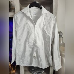 White Men's Shirt Special Ocation SZ 16 1/2 32/33 New With Tags Pit To Pit 24"